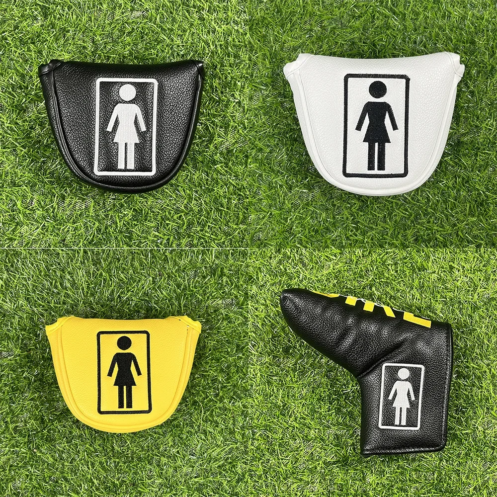 

2025 Golf Club Push Rod Coversimple Style of Embroidery Design for A Girl's Golf Club Head Cover, and Golf Accessories