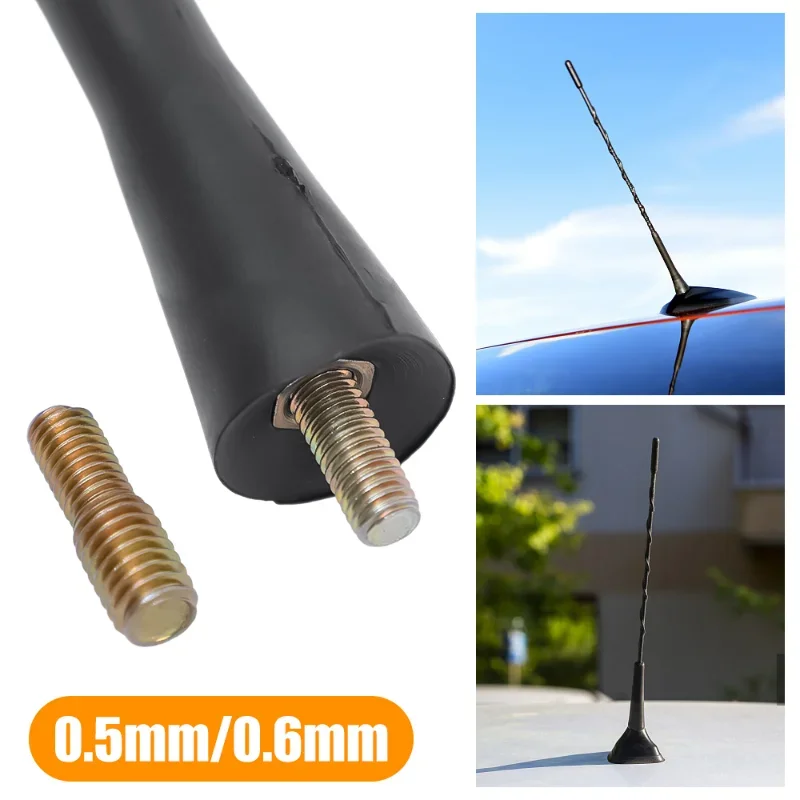 9/11/16 Inch Car Roof Antenna Universal Auto Stereo Radio FM/AM Signal Aerial Amplified Antenna Signal Enhanced Tool Accessories