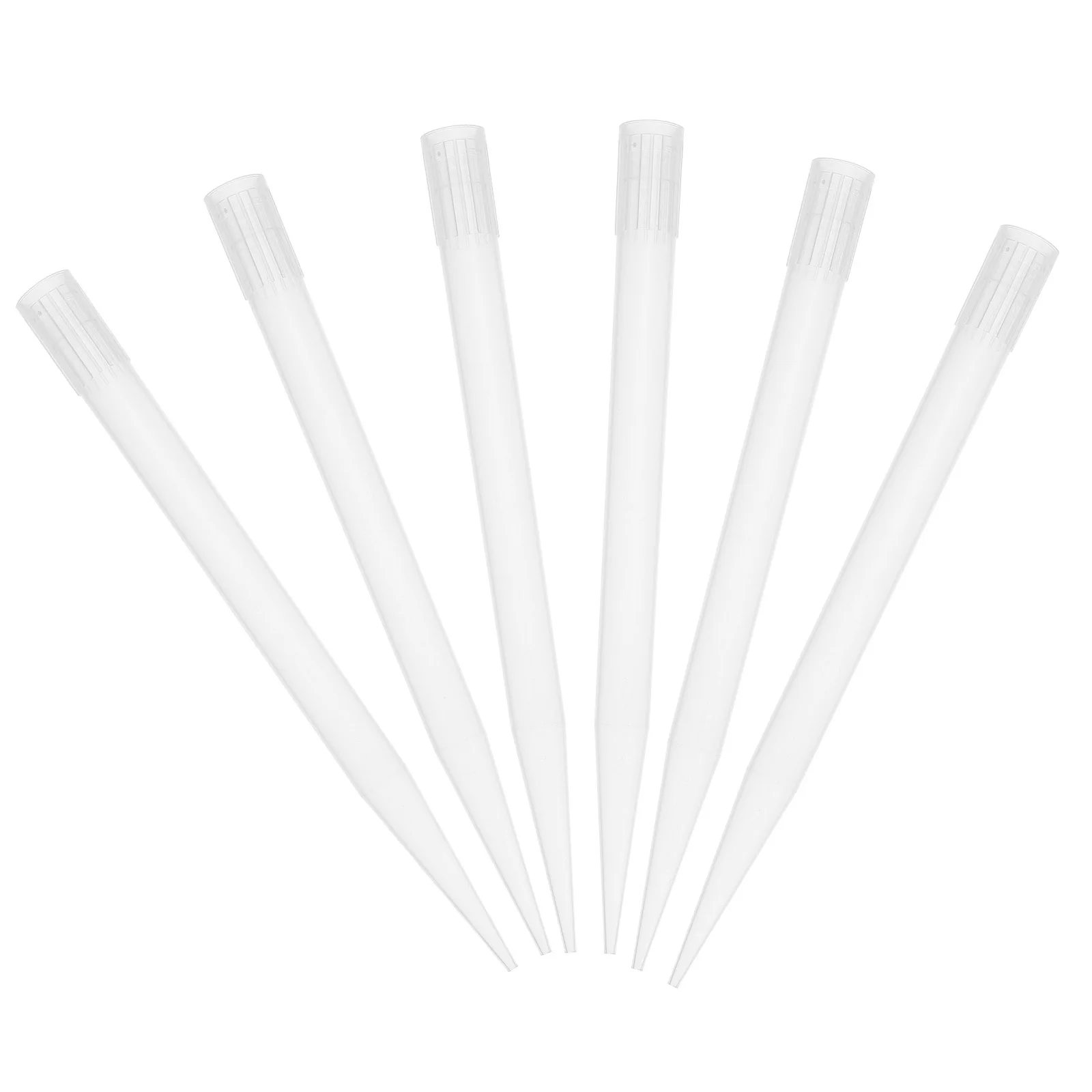 

300Pcs Pipettor Nozzle Tips Transparent Cone Design PP Material for Laboratory Liquid Transfer and Experiment Supplies