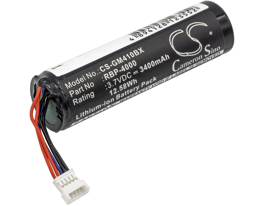 CS Replacement Battery For Datalogic GM4100  RBP-GM40 GM4100-BK-433Mhz 3400mAh / 12.58Wh
