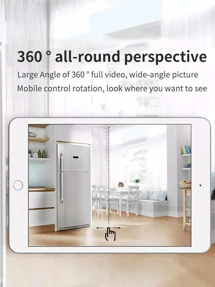 Kuwfi 2.4G HD Wifi IP Camera Wireless CCTV Camera Security Camera Auto Tracking Video Surveillance Indoor Wireless Two-Way Voice