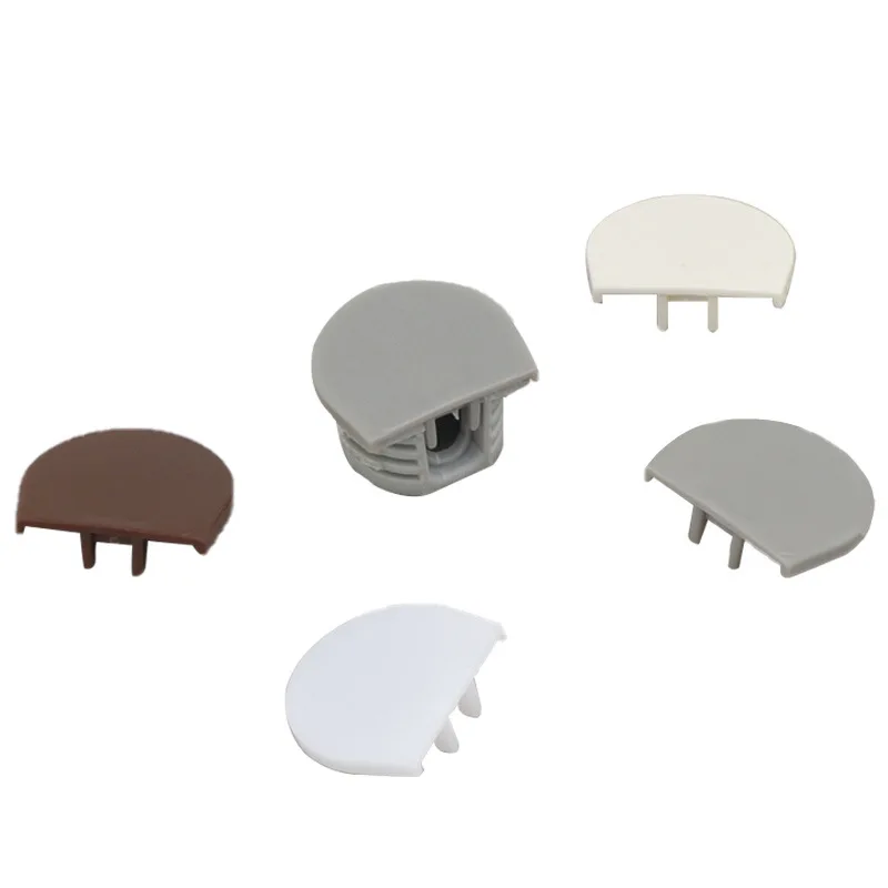 Composto laminado Bracket Dust-Proof Cover, Acessórios Decoração Móveis, Board Bracket Cover, 2 em 1, 3 em 1, 10Pcs