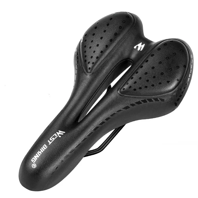 AliExpress West Biking WEST BIKING MTB Mountain Road Bicycle Seat PU Leather Gel Cushion Comfortable Shockproof Bike Saddle for BMX Painless Cycling