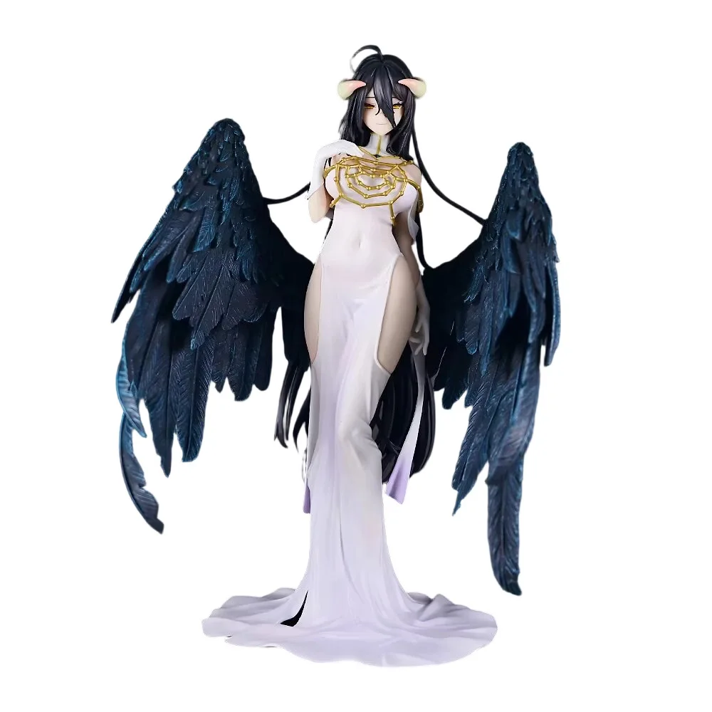 

Overlo Action Figure Albedo Manga Figurine Albedo 24cm GK Statue Doll Model Ornament Anime Peripheral Toys Gift for Fans