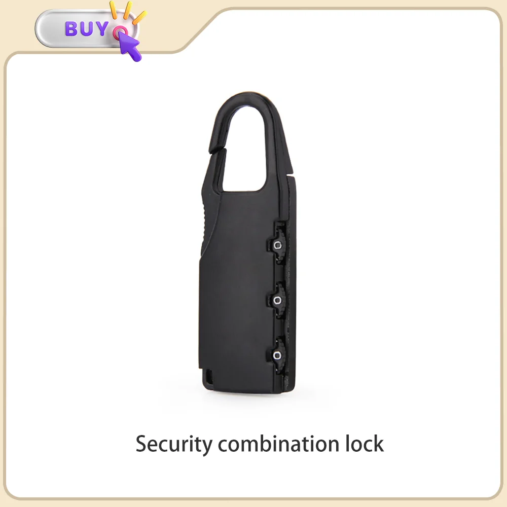 

Suitable For S833 Original Baggage Customs Lock Luggage Accessories Combination Lock Simple Portability Anti-theft Security