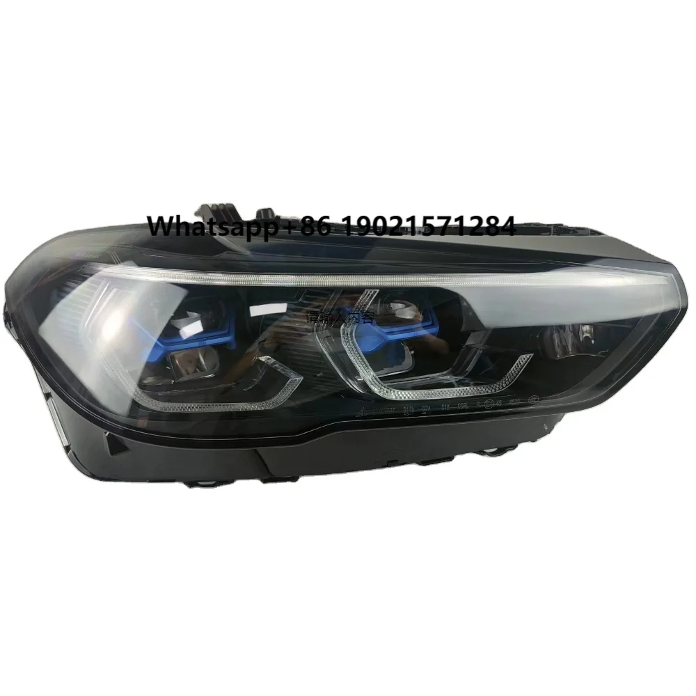 

Original G05 Laser Headlight Shadow Line Black OEM for X5 X6 F95 G06 G05 LED Headlight Car Headlight 2019-2023