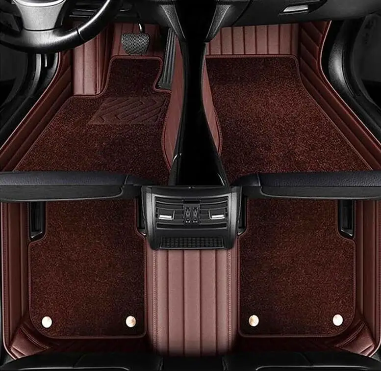 

Custom special car floor mats for BMW i4 2026-2022 High quality rugs waterproof non-slip double layers carpets for i4 2025