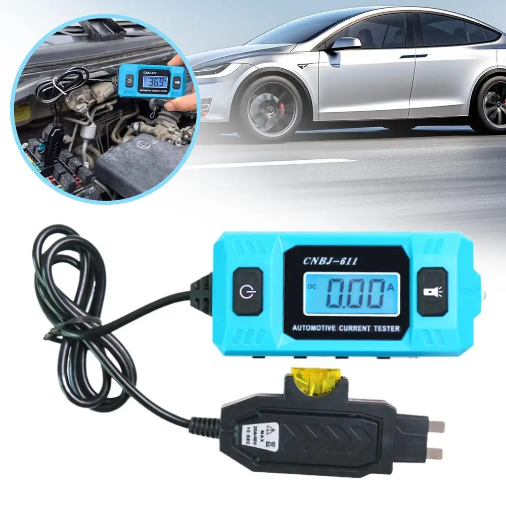 

Автомобильный детектор тока, измеритель тока с предохранителем, тестер утечки автомобиля, микротемный ток, эффективные обнаружения неисправностей автомобиля