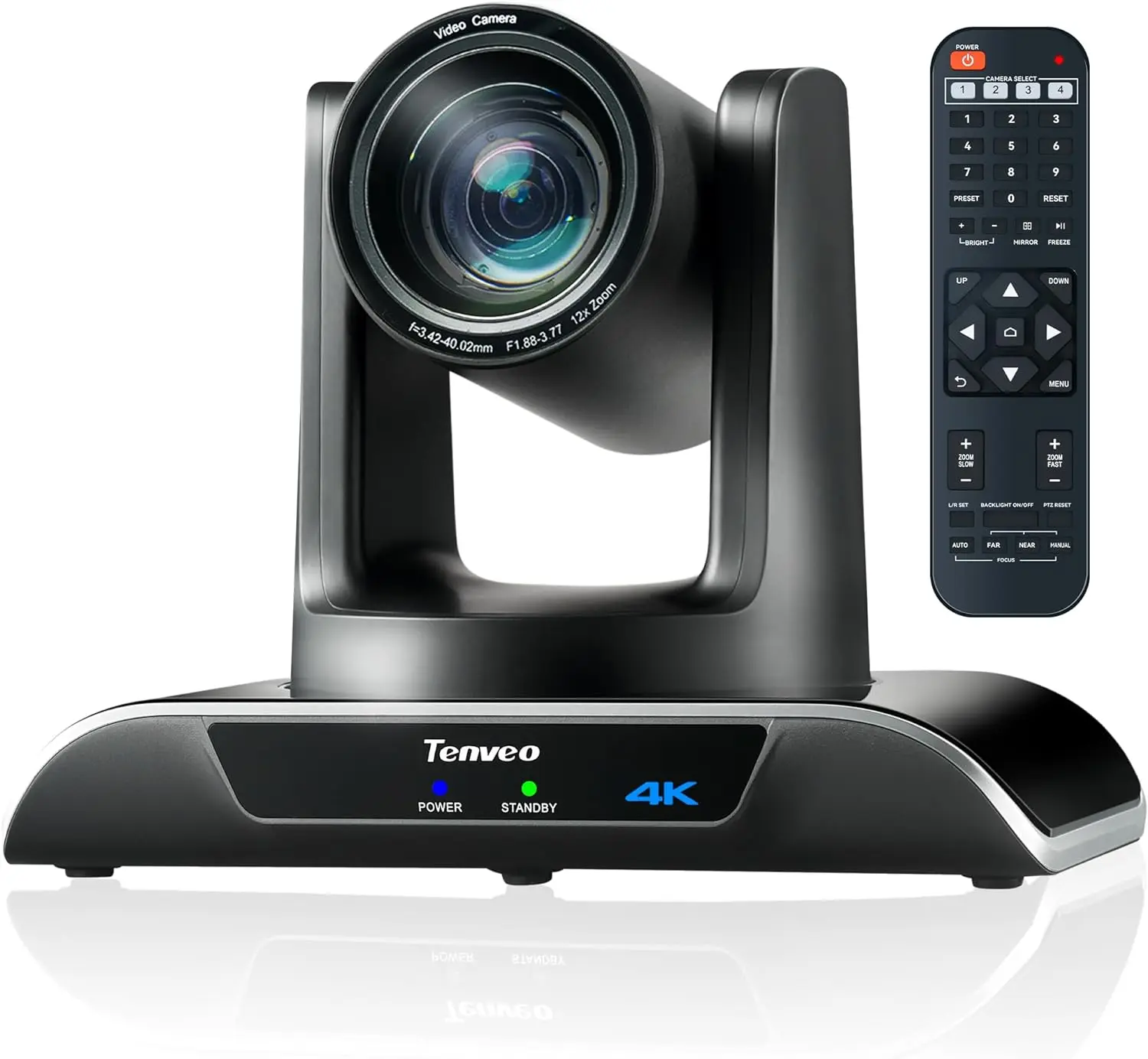 2024 Professional and Useful TEVO-VHD-12U-4K Conference Camera 4k PTZ Camera 12X Zoom USB 3.0/HDMI Video Camera for Live