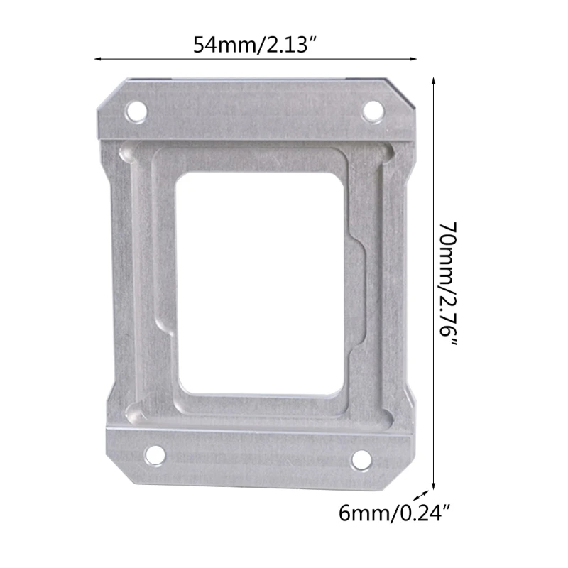 إطار تلامس من الألومنيوم مضاد للانحناء لتحسين وحدة المعالجة المركزية Intel 12  13Gen LGA1700-BCF