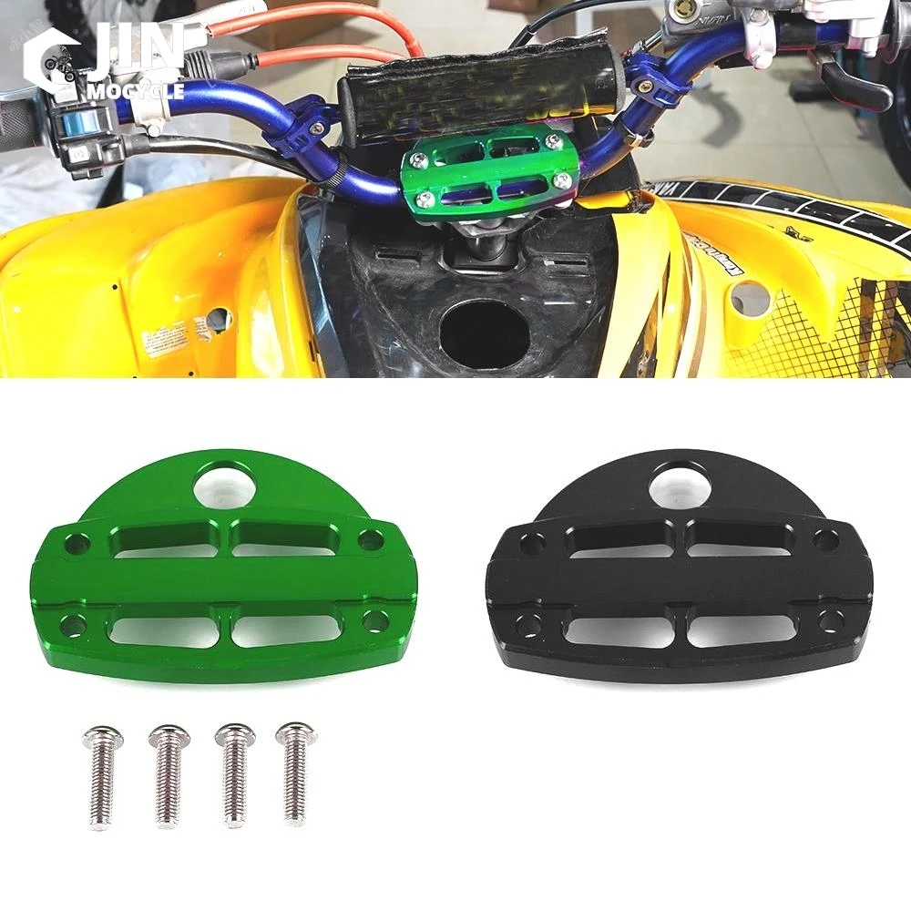 

ATV Handlebar Handle Bar Bracket Clamp Key Guard For Yamaha Raptor 700R 700 2006 2017-2018 YFM700 2013 15-18 YFM700R 2014-2016