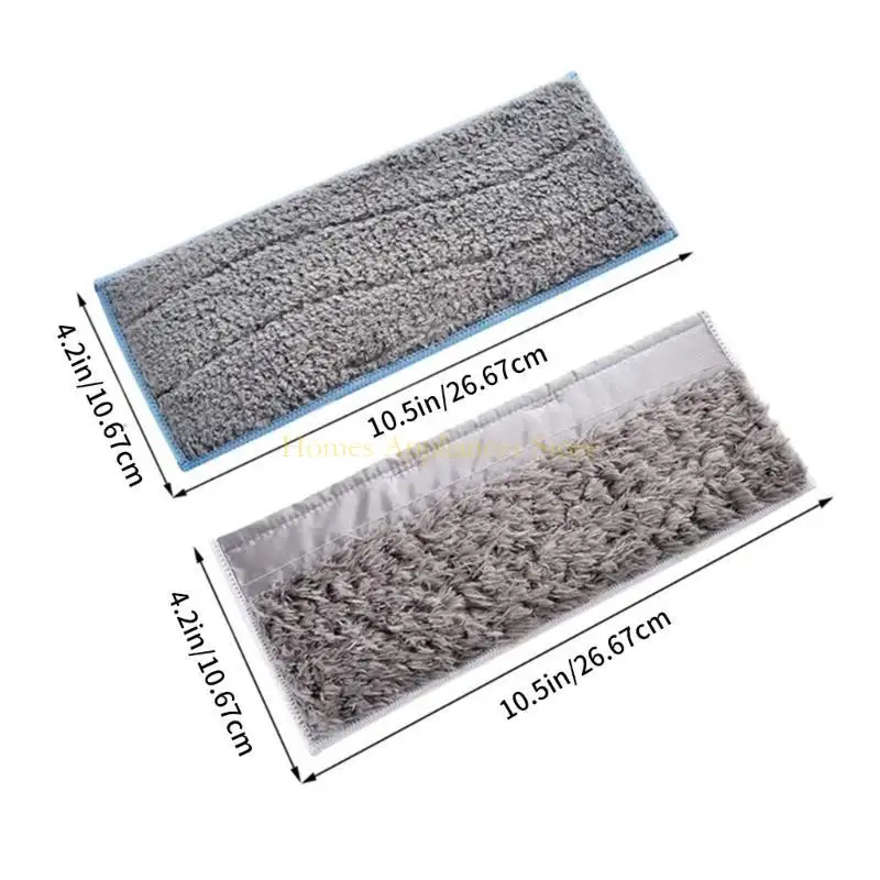 D0AB 6/12pcs для мытья швабня ткань тряпки тряпки аксессуары аксессуары робот пылесос сухой мокрый очиститель ткани ткани ткани