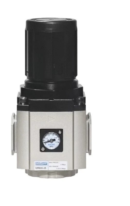 

Редукционный клапан давления GR600-25, обработка источника воздуха, клапан регулирования давления GR600-20-F1, пневматический, давление 1 дюйм