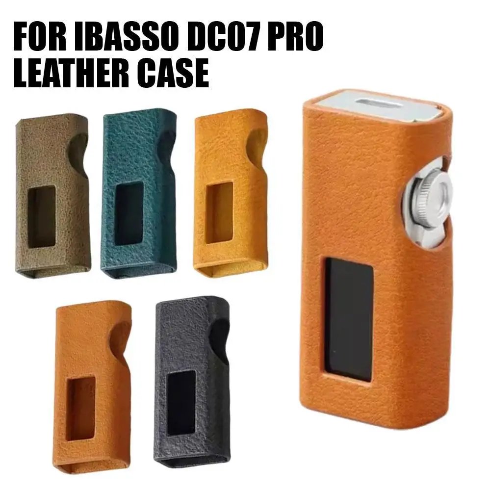 PU Leather Case For iBasso DC07 PRO Portable Decoding Ear Amplifier Protective Cover Shell For IBasso DC07 Pro