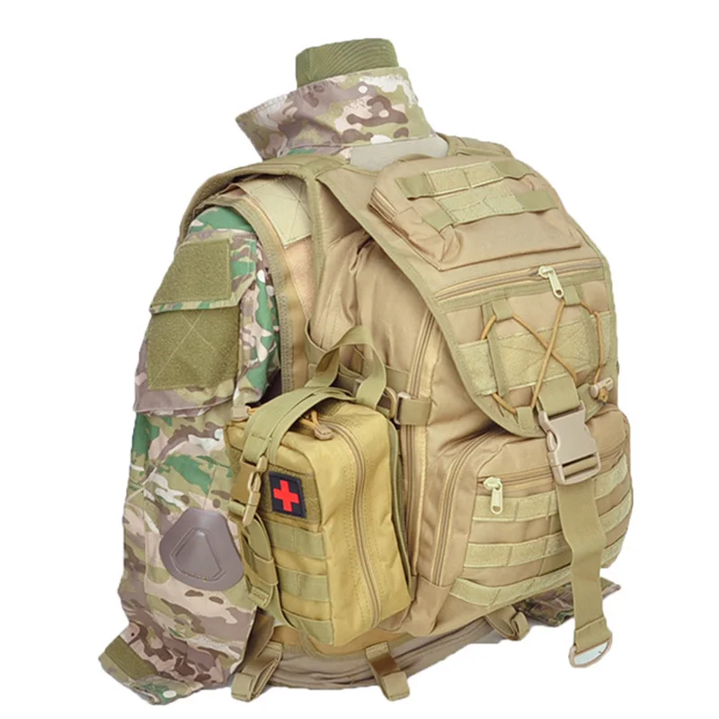 EDC Bag Tactical Molle Medical IFAK Pouch EMT Emergency Rip-Away Survival Utility Car First Aid Bag Gadget Waist Bag Accessories