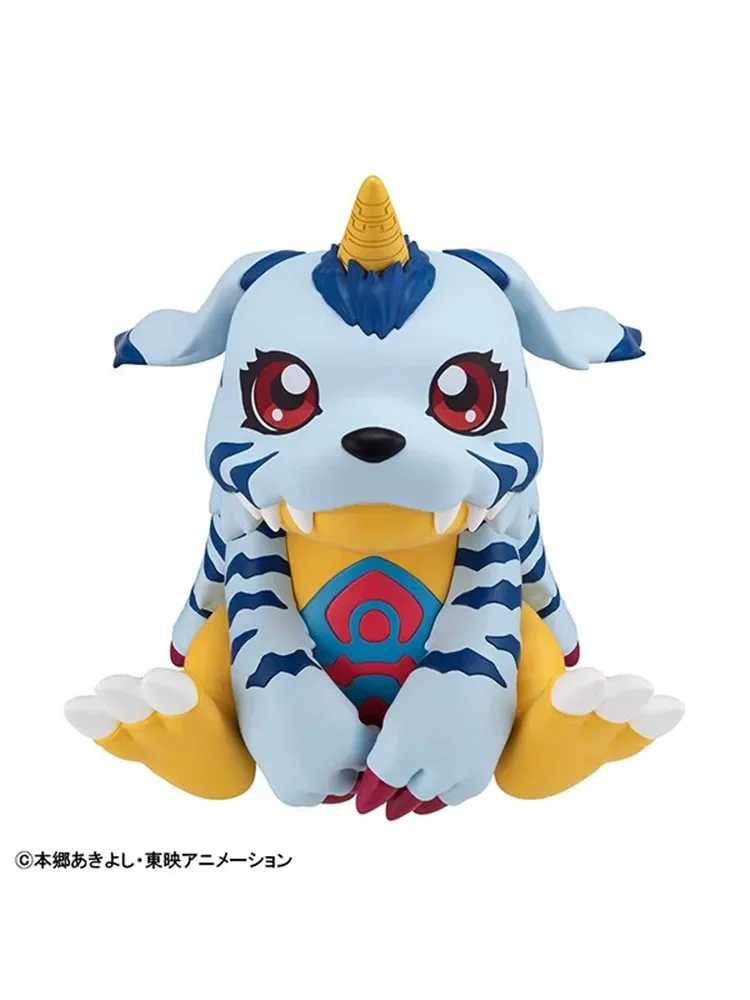 BANDAI MH Look Up Digimon Adventure Gabumon Patamon figuras de acción modelo de juguete, figuras de diversión, juguetes a estrenar, genuino y Original