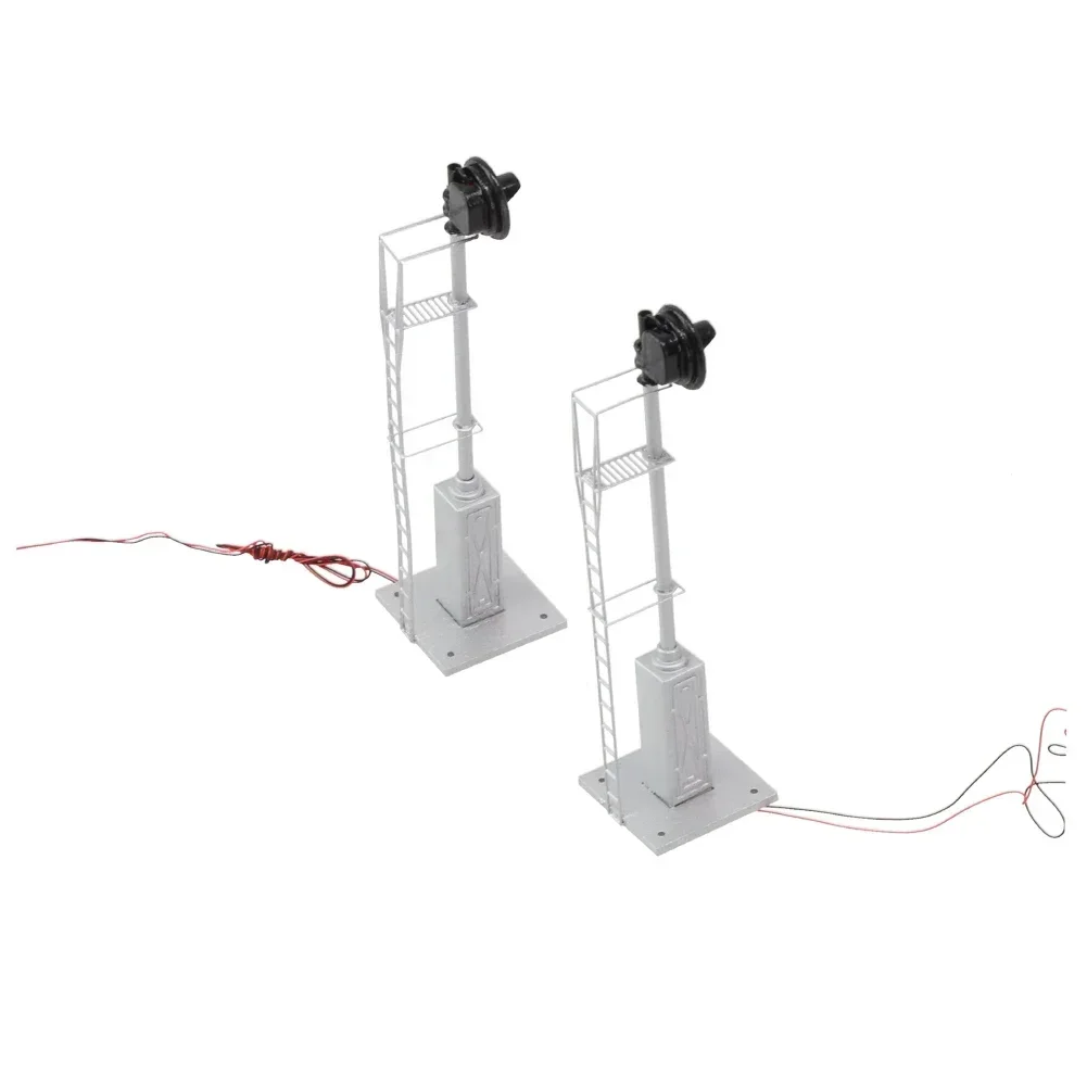 Model trójświateł w skali HO # 05 1 szt. 20mA 3V DC Tylko wspólna anoda Sygnał Drobna metalowa szafka Szperacz kolejowy