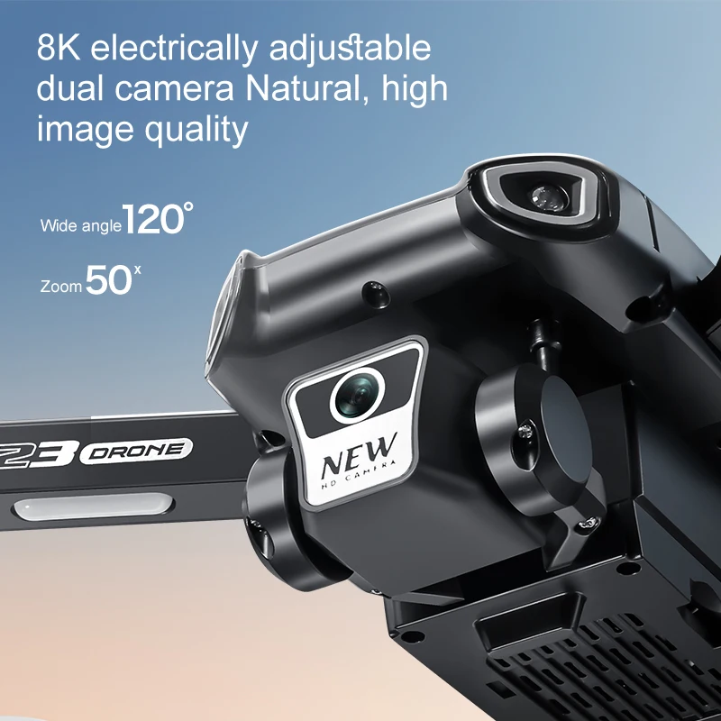 Mini 8K Drone RC Quadcopter Remote Control Toys Professional FPV Drone with 4k Camera  With Screen Helicopter Obstacle Avoidance