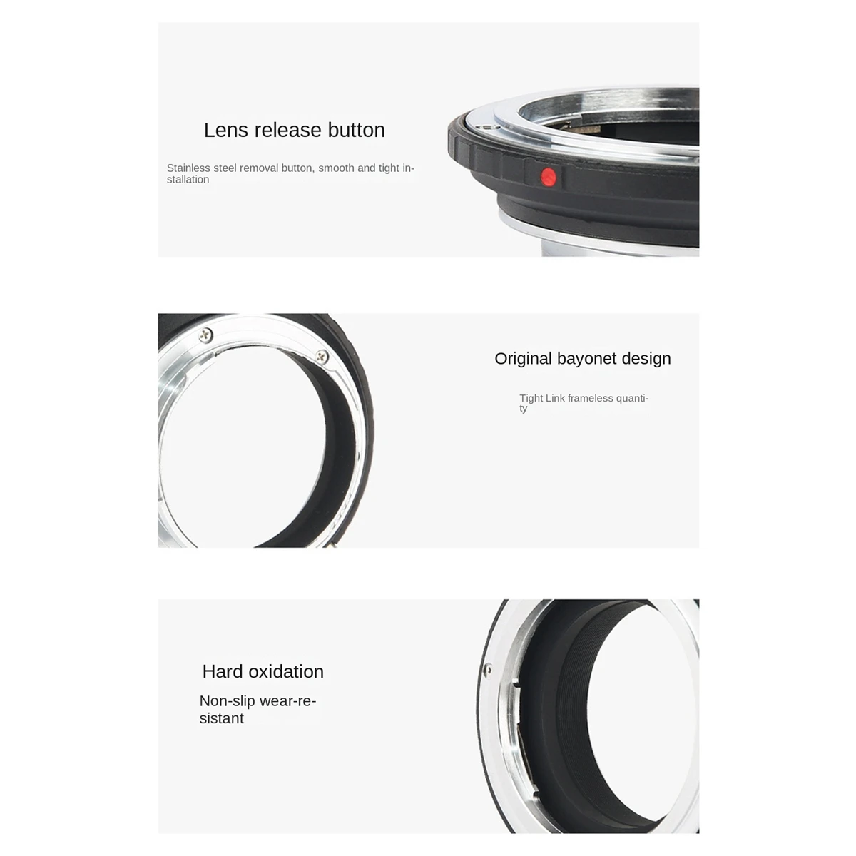 AT29-AR-LM Lens Adapter Ring For KONICA Konica AR Port Lenses