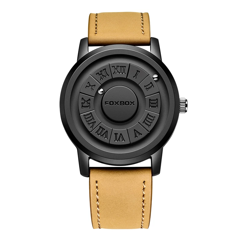 Men's Personalized Floating Magnetic Pointer Watch