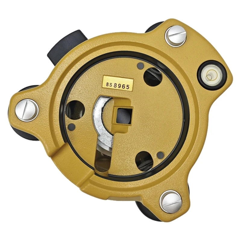 New Yellow Tribrach with Optical Plummet Compatible and Without Optical Plummet Compatible for Topcon Total Stations