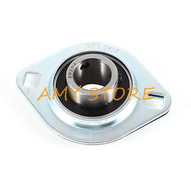 

SBPFL203 204 205 206 207 208 209 210 Pressed Steel Dual Bolt Flanged Pillow Block Bearing 17/20/25/30/35/40/45mm Inner Dia