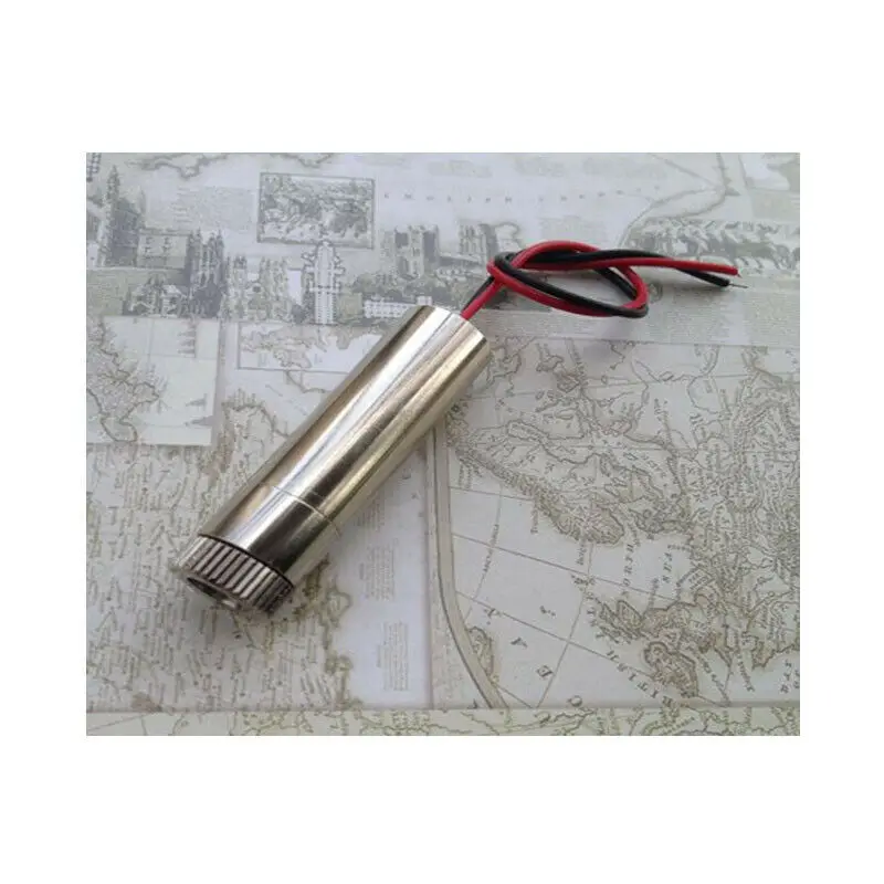 Industriële Verstelbare Focus 635nm 15Mw Oranje Rode Lijn Licht Laser Module