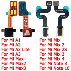 For Xiaomi Mi Note 10 A1 5X A2 Lite 6X A3 Mix 2S 4 Max 2 3 Distance Replacement Ribbon Connector FlashLight Proximity Sensor