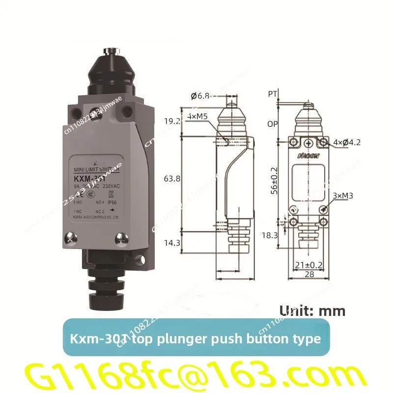 Waterproof and Dustproof Safety Elevator Pulley Sensor 220v KXM