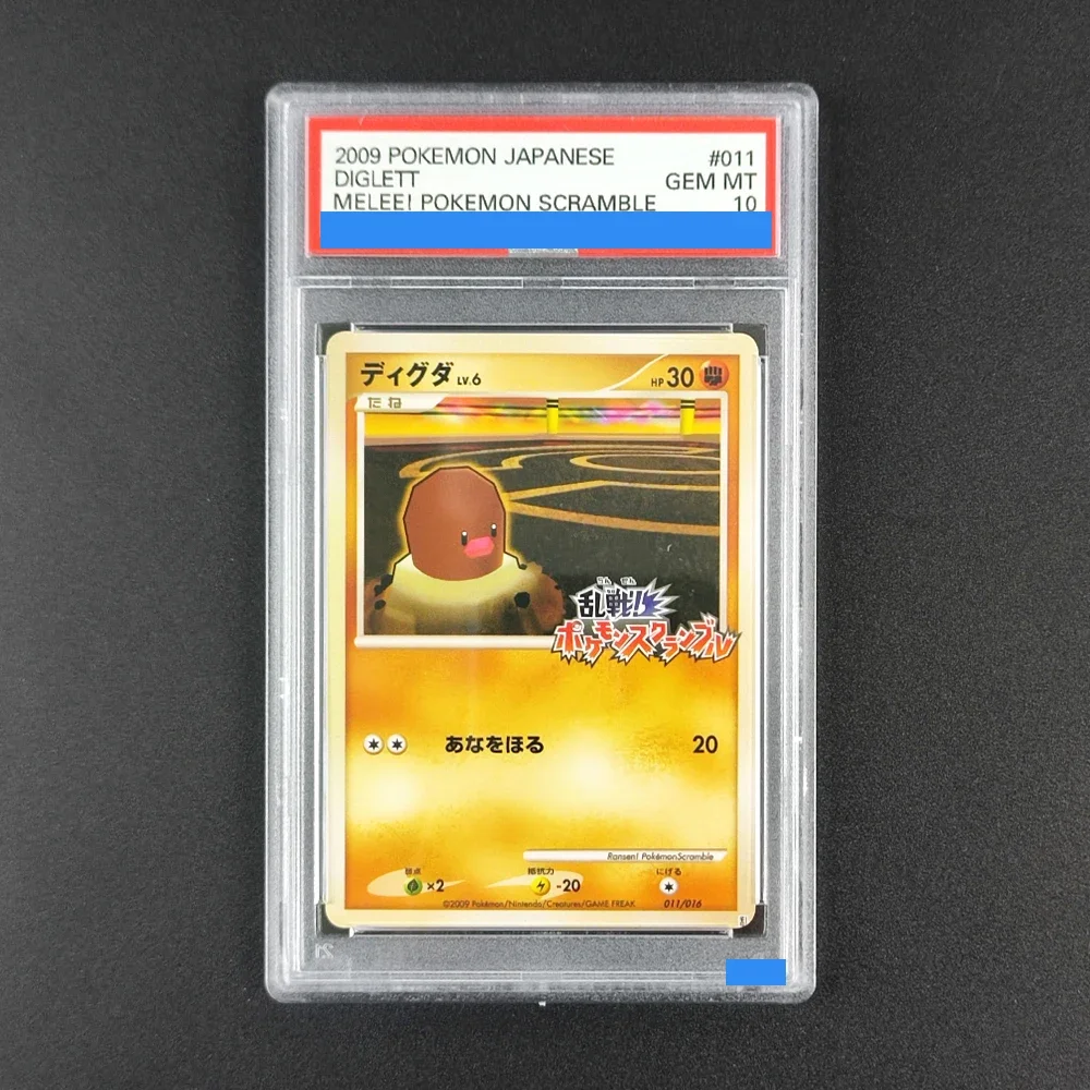 POKEMON MELEE Scramble Pikachu Mewtwo Mew Lucario Autentyczne GEM MT 10 2009 japońskie Karty Kolekcjonerskie z Oceną 10 Prezent Zabawki