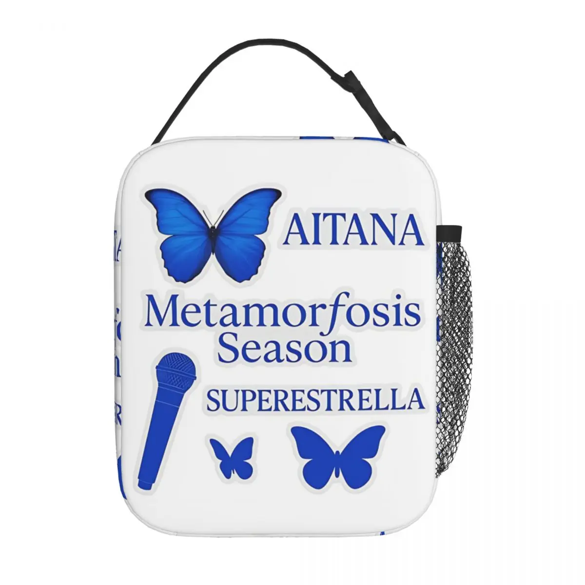 Aitanaed Insulated Lunch Bag Leakproof Reusable Cooler Bag Tote Lunch Box Office Travel Food Storage Bags
