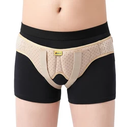 Hernia Belt Truss for Inguinal or Sports Hernia Support Brace Pain Relief Recovery Strap with 2 Removable Compression Pads