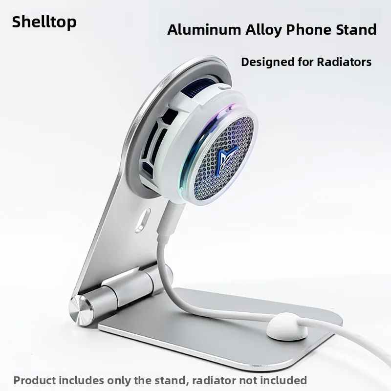 Heat Sink Mobile Phone Stand Compatible with FlyIntelligent B9B9XB8X Black Shark 456Pro Red Devil 8Pro  40W Desktop Al...