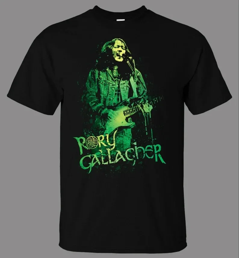 Rory Gallagher 82 Irish Band Music Guitar Legend Unisex T-shirt IN010