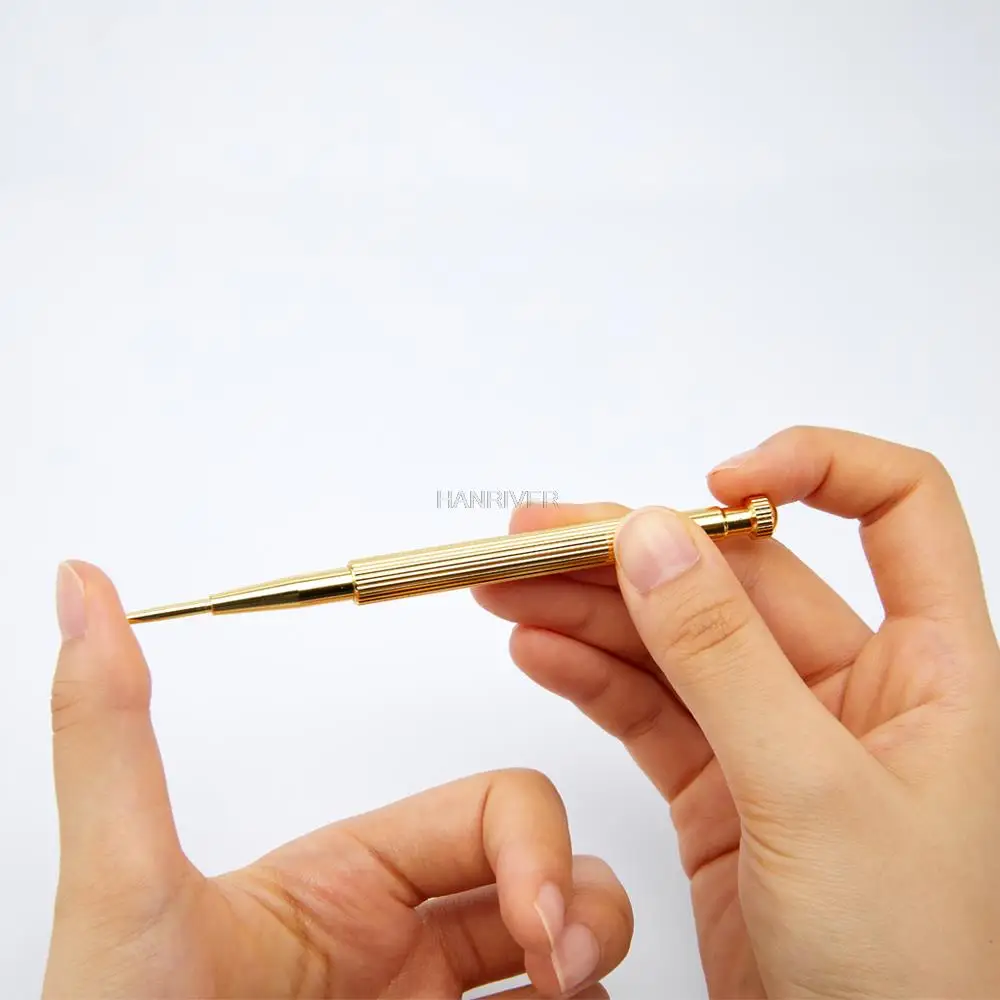 الأذن الوخز بالإبر نقطة تدليك التحقيق إبرة كشف الأذن القلم عصا الأذن الرعاية الصحية أداة عصا تدليك