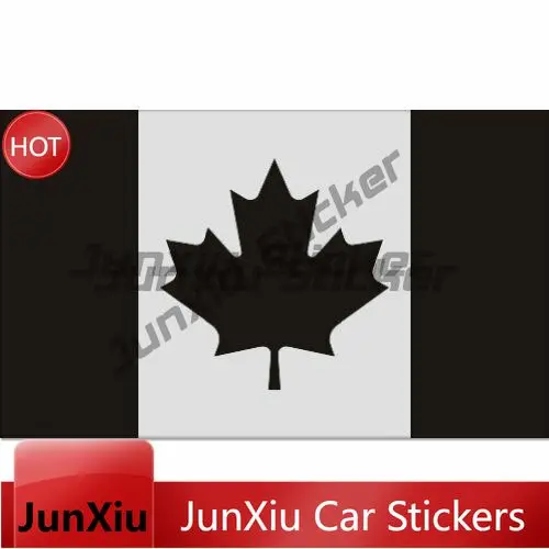 Canada Map Flag Vinyl Sticker Canada Country Code Maple Leaf Decal Vinyl Self-adhesive Decor Decal