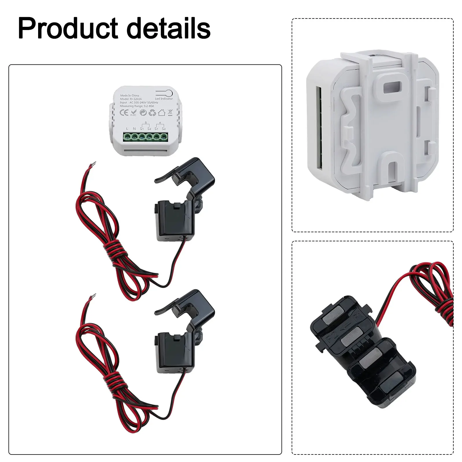 Bidirectional Power Monitor Energy Monitor Automatic Valve Setting Power Statistics Push Notifications Real-time Monitoring