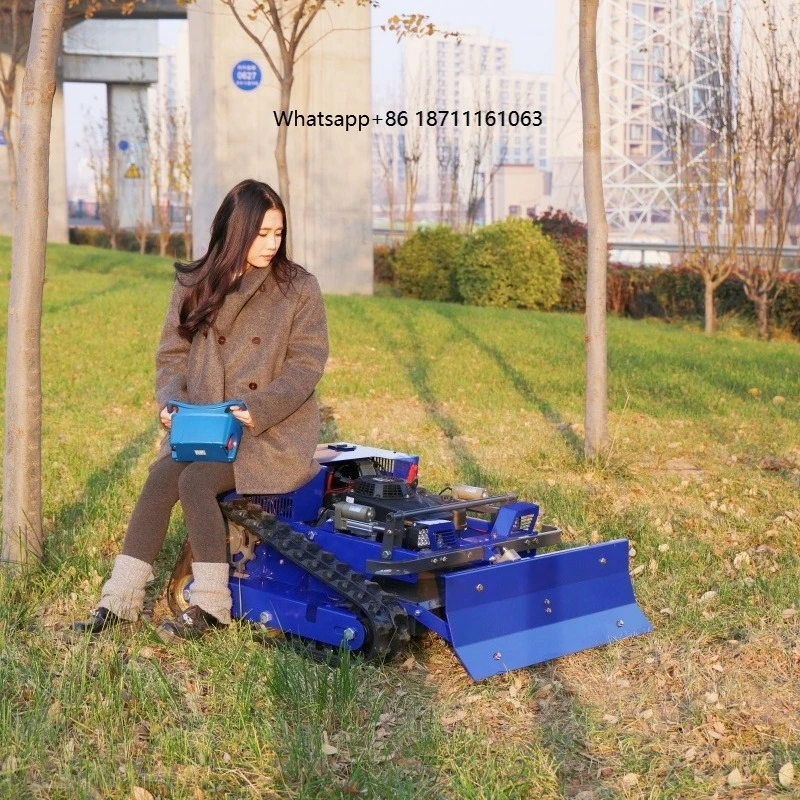 NY-550 Industrial Grade Agricultural with Snow Shovel 4-Stroke Cordless Remote Control Self Propelled Zero Turn Lawn Mower