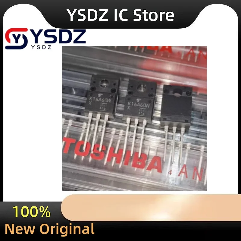 10-100PCS/K16A60W Transistor TO220F Original, Nuevo y Genuino, Componente Electrónico de Calidad Original para Compra al por Menor o al por Mayor