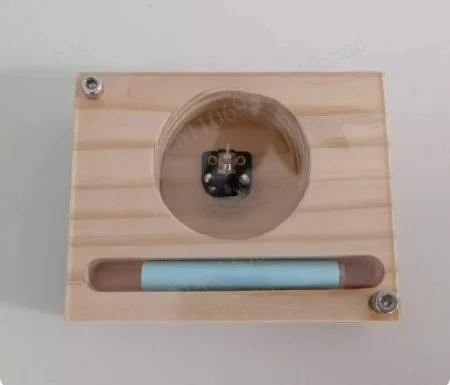 Premium Low Output MC Cartridge, Solid Pointed Ebony Housing, Exquisite Oval Diamond Needle for Pure HiFi Sound