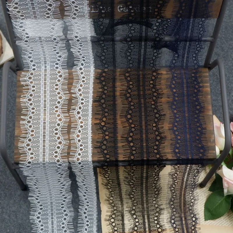 6 Yards White Black…