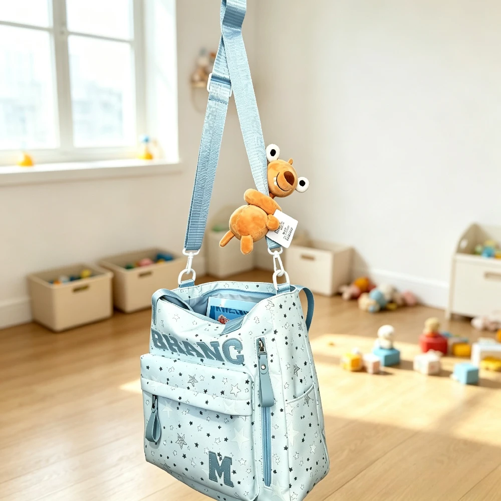 Kawaii Long Legs Stuffed Animal Plush Toy Wrap-Around Bag Charm Pendant Cute Cartoon Bear Frog Gift for Girls Boys Cosplay 14+ - view 3