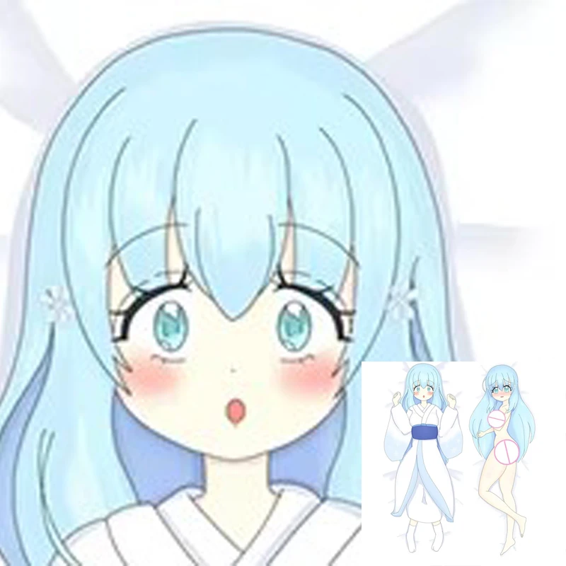 

Dakimakura Anime Pillow Cover Yuki Onna Double Sided Print 2Way Cushion Bedding