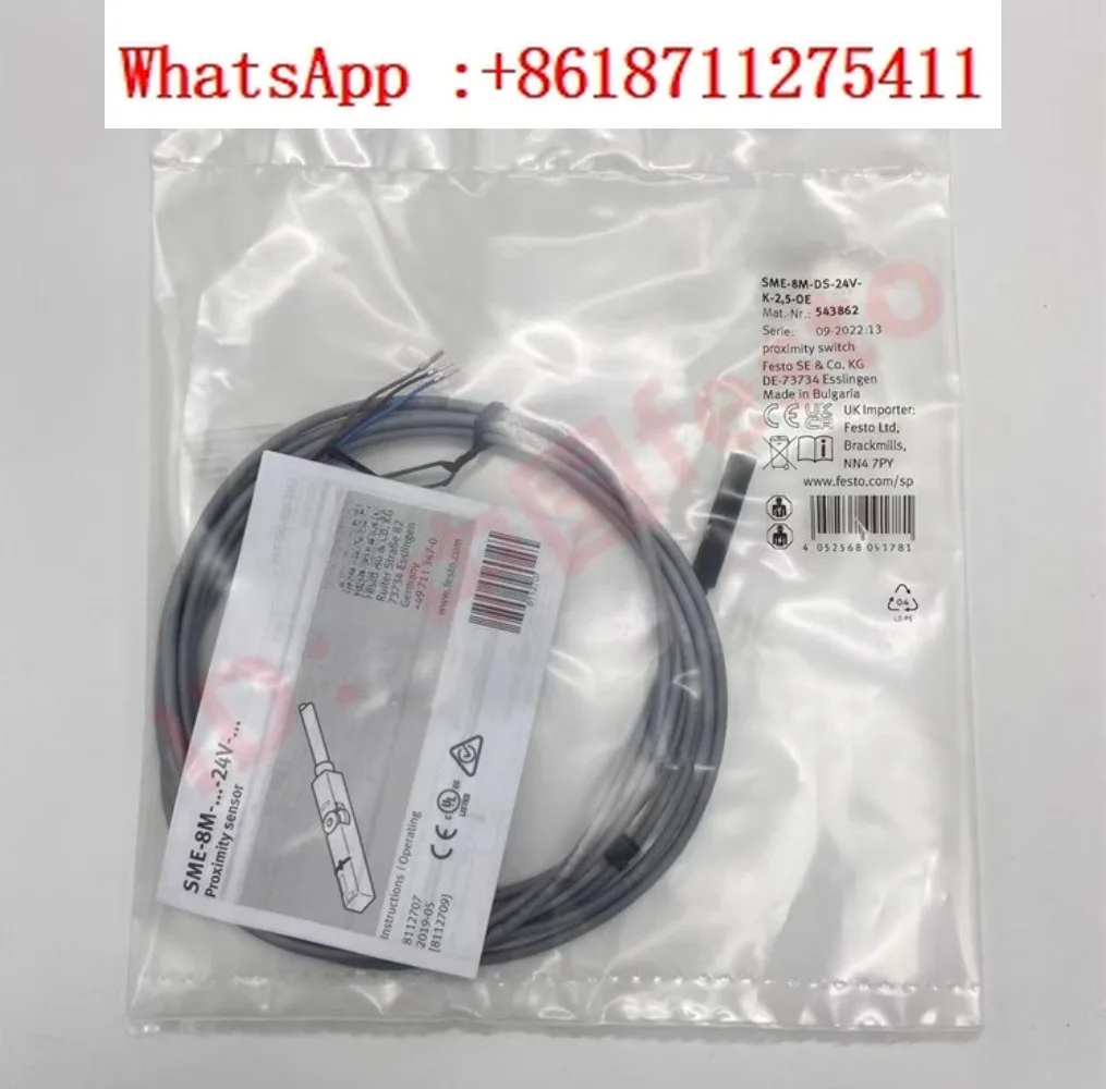 

Датчик приближения SME-8M-DS-24V-K-2.5-OE 543862