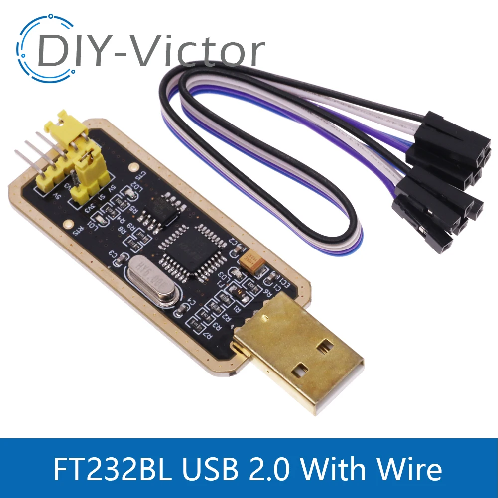 FT232RL FTDI USB 3.3V 5.5V to TTL Serial Adapter Module  Debugger Download Cable To Serial for Arduino FT232 Mini Port