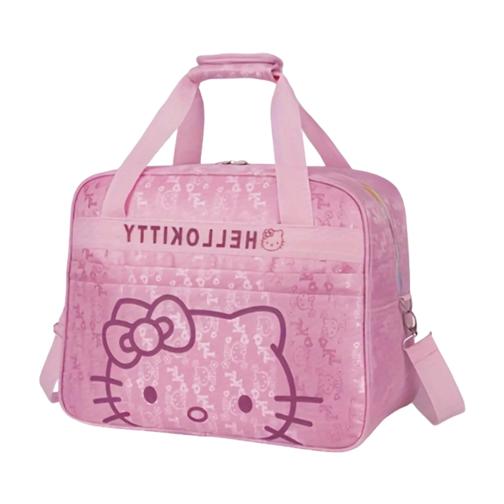 Hello kitty cat travel bags Cute Messenger luggage bag travel bag Cartoon portable shoulder bag Mummy bag for women Big size Toy