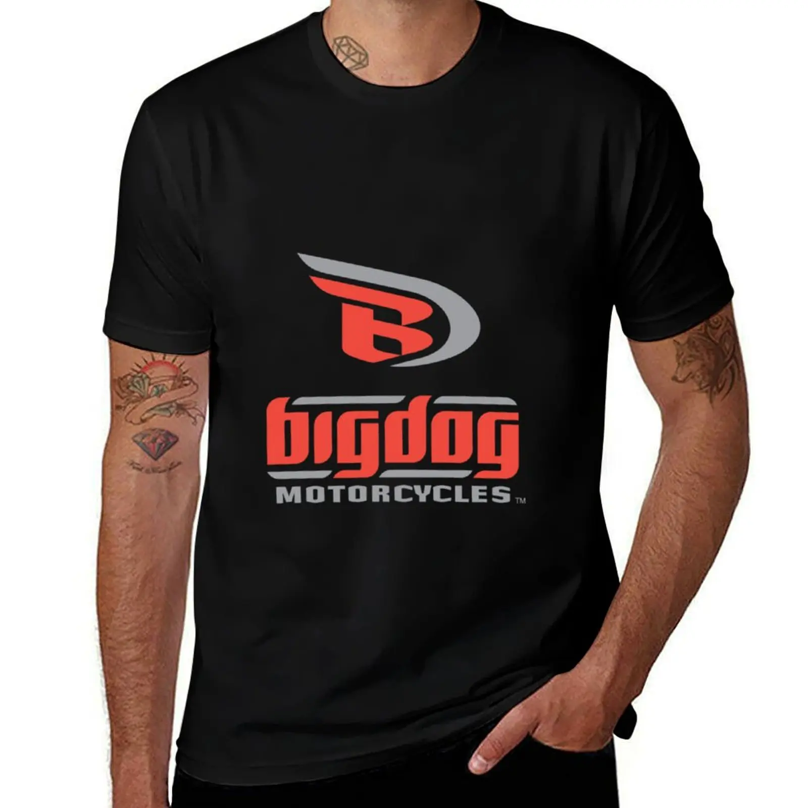 

Big Dog Motorcycle T-Shirt blanks tshirts personalised oversize t-shirts man designer shirts plus size men clothing