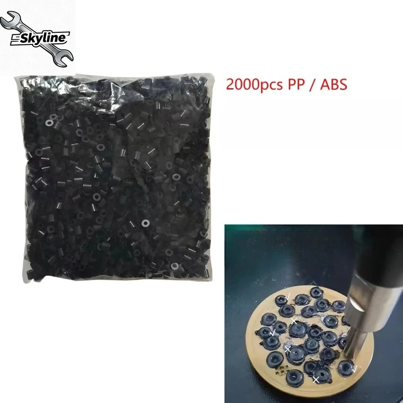 2000pcs PP / ABS Welding plastic pillars on car door panels