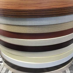 New 10m Self Adhesive Furniture Wood Veneer Decorative Banding Pvc For Furniture Cabinet Office Table Wood Surface Edging