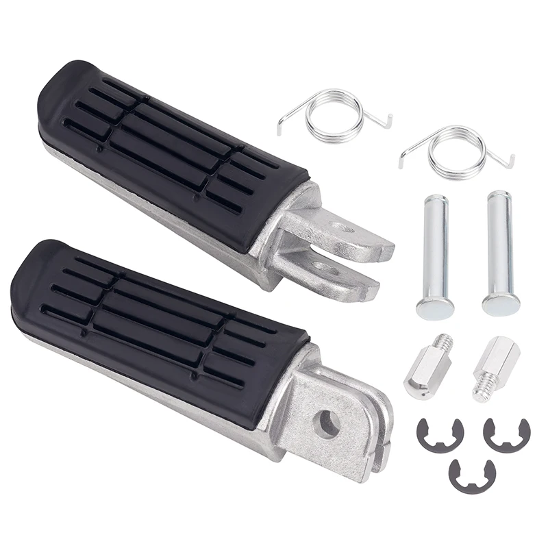 Motorcycle Front Foot Pegs Rests Footrest For YAMAHA TDM900 TDR125R XJ600 XJR400 XV1700 XVS950CR XVS950CU YZF1000 R1 YZF600 R6